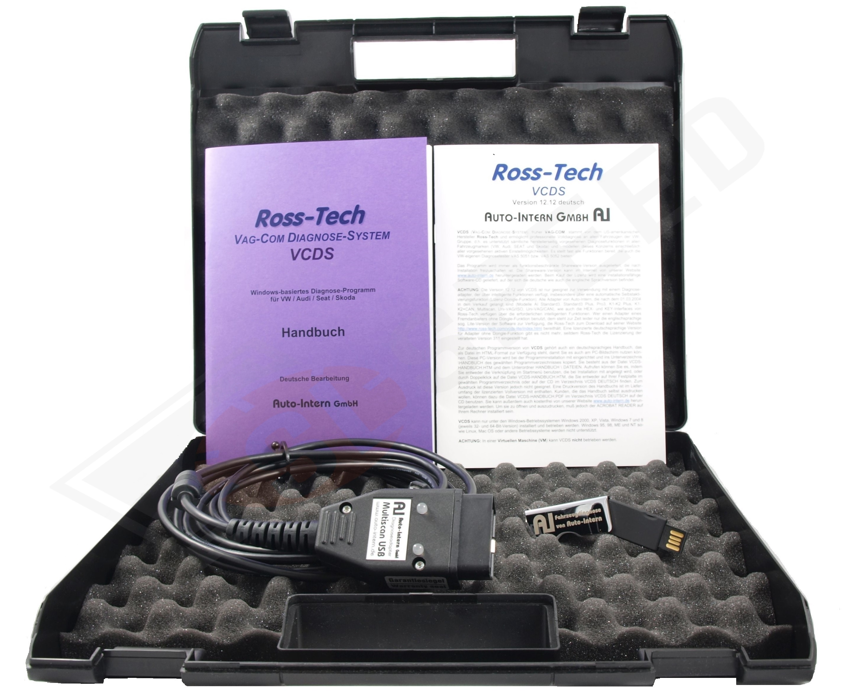 VCDS The Original RossTech HEX + CAN Diagnosis incl. RossTech